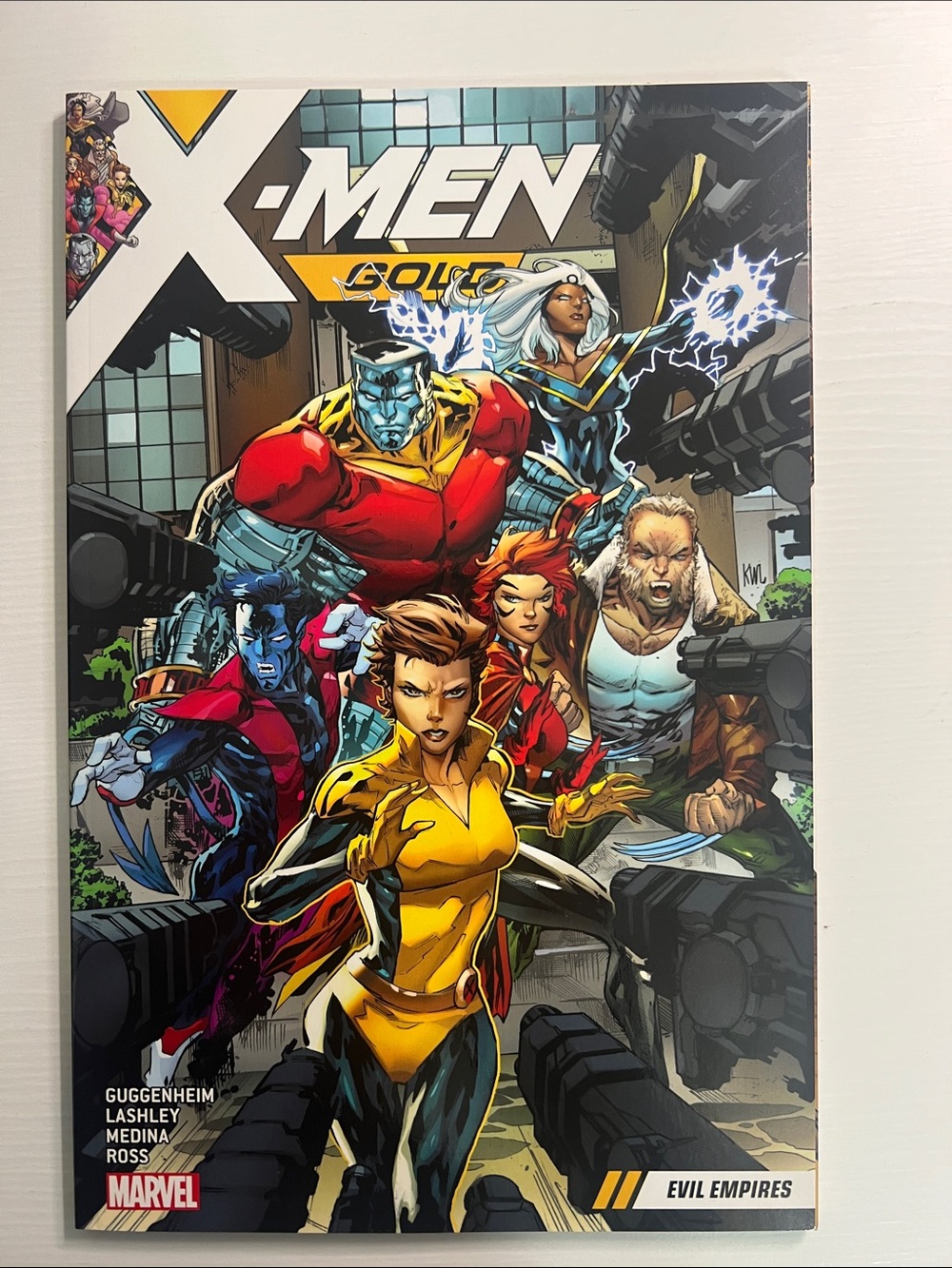 X-Men Gold Evil Empires Marvel Comics Vol 2 (Pre-Owned) Marc Guggenheim
